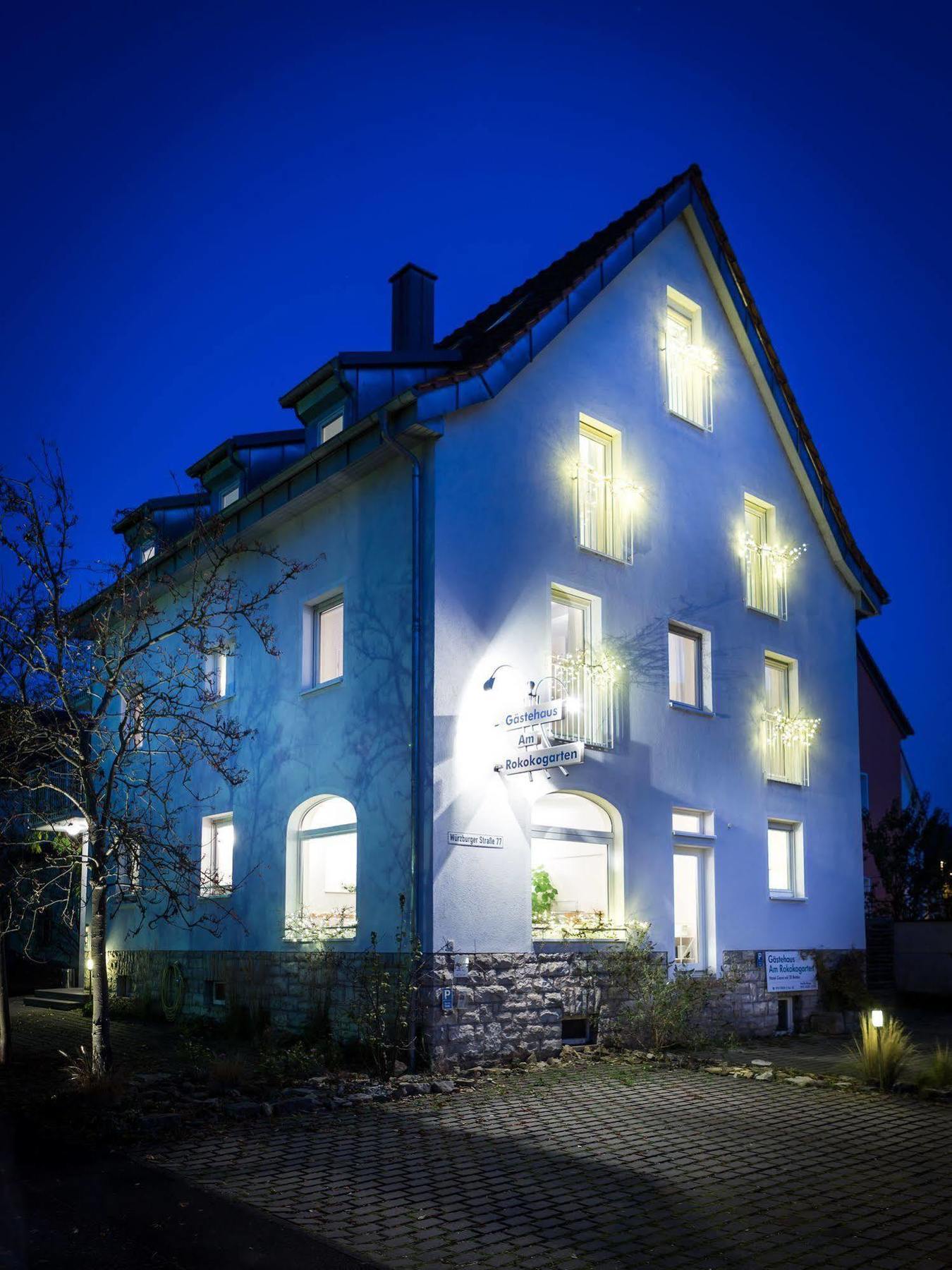 Hotel Am Rokokogarten Veitshochheim Exterior photo